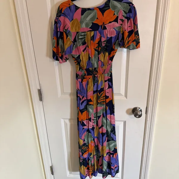 Anthropologie Abel The Label Tropical Leonard Dress XS‎ - Image 3