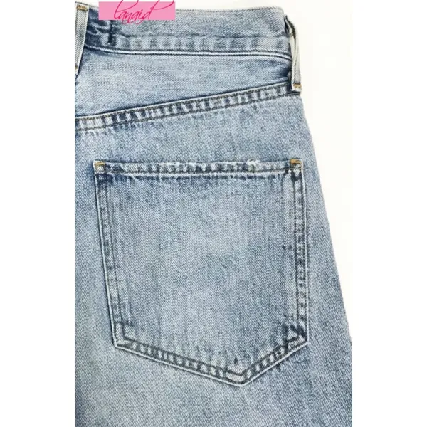 Jamie High Rise Shakedown Destroyed Distressed Hi-Waist Ripped Jeans 25 - Image 10