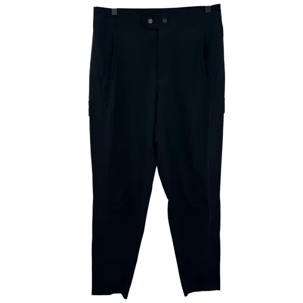 Athleta‎ Uptown Ankle Pant Black Cargo Tapered Trousers Size 6 RN 54023 - Image 2