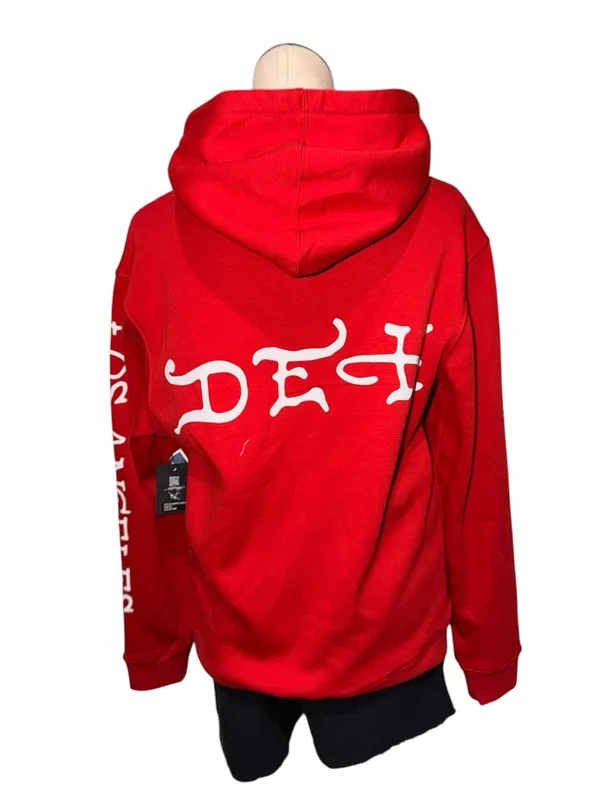 NWT Ed Hardy Red Tiger Hoodie M - Iconic Y2K Graphic LOS ANGELES Unisex - Image 4