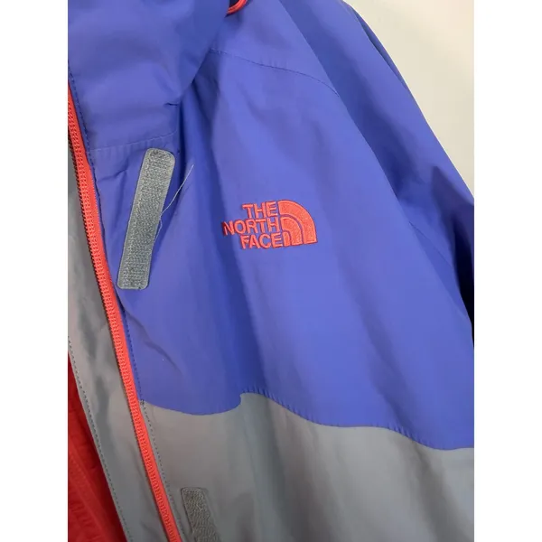 The North Face Triclimate Jacket 2 pc Womens L Waterproof Insulated Orange‎ Blue - Image 5