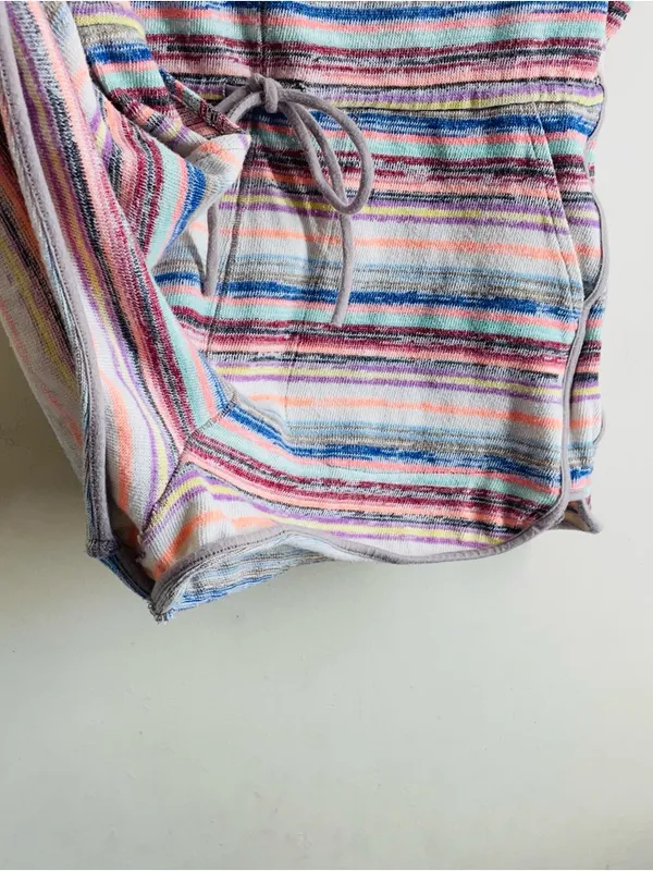 Free People By The Beach Striped Romper Multicolor Size M - Image 11