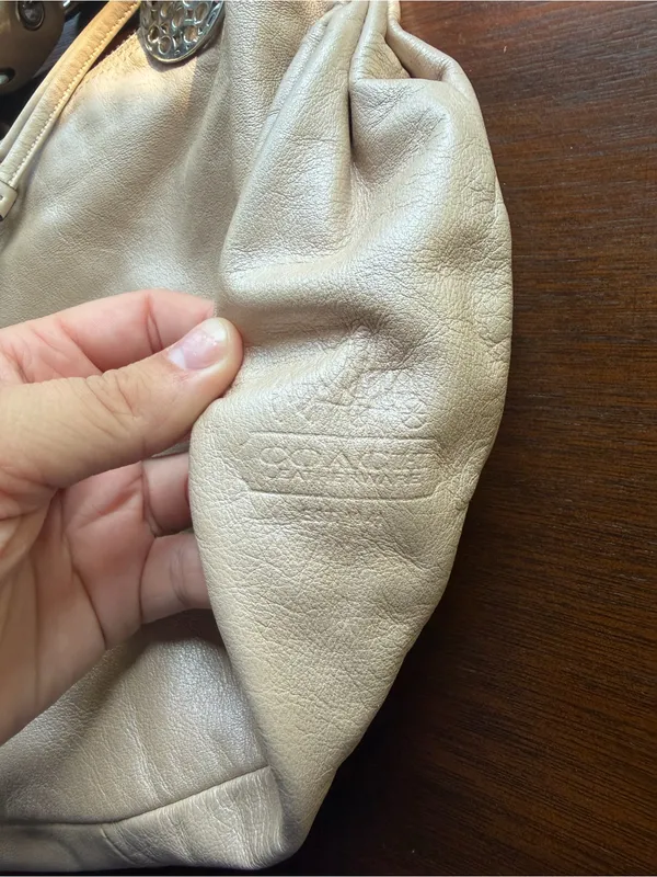 Vintage Coach Ali hobo shoulder bag pebbled leather shoulder bag - Image 7