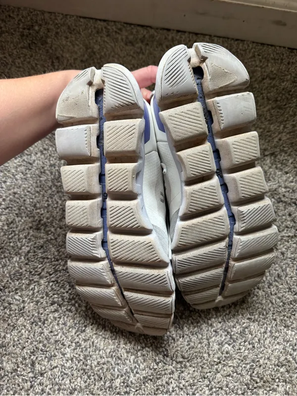 On Cloud X 3 AD Athletic Shoes in Undyed/Nimbus - Image 9
