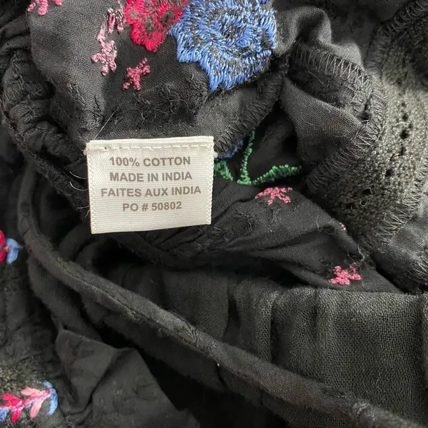 MISA Los Angeles Manuela‎ Dress Black Embroidered - Image 12