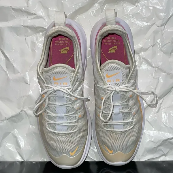 Nike Air Max Axis White / Pink Women's Running Shoes Size 8.5M - Image 6