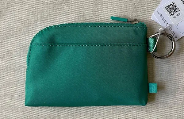 Lululemon Clippable Card Pouch - Maldives Green/Mint Moment - Image 7