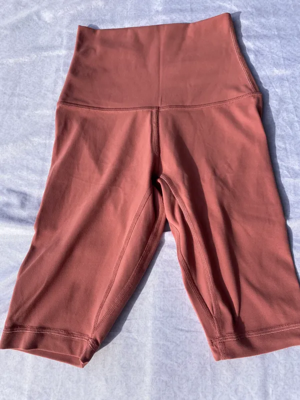 Lululemon align super pink high rise shorts - Image 4