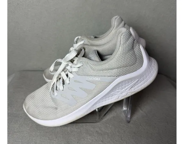 Asics Women’s Comutora in Glacier Grey/Glacier Grey White Size 8.5 - Image 8