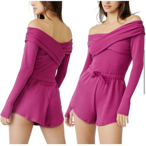 FP Movement Love Spell One Piece Balletcore Romper in Pink - Size S - Image 2