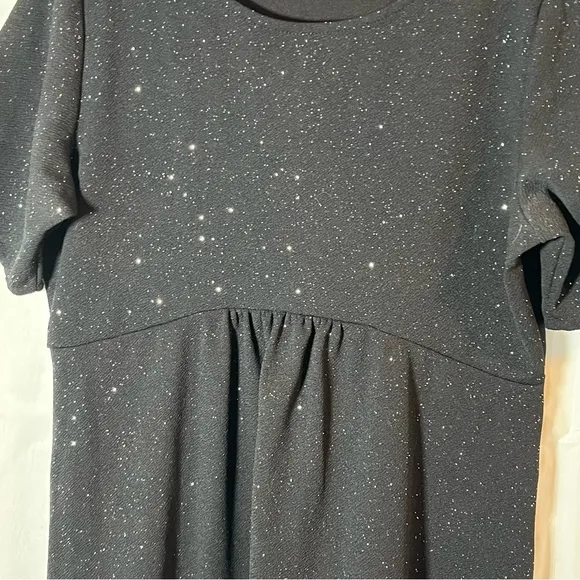 Dorothy Perkins Black Sparkly Maternity‎ Dress Womens Sz 10 Party Event Babymoon - Image 7