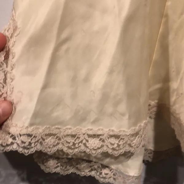 Vintage Olga Cream Chemise - Image 3