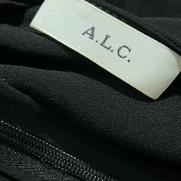ALC Frank Black Mini Dress - Image 6