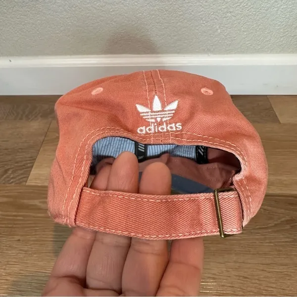 NWOT Adidas Women's Coral Embroidered Adjustable Baseball Cap Hat - Image 9