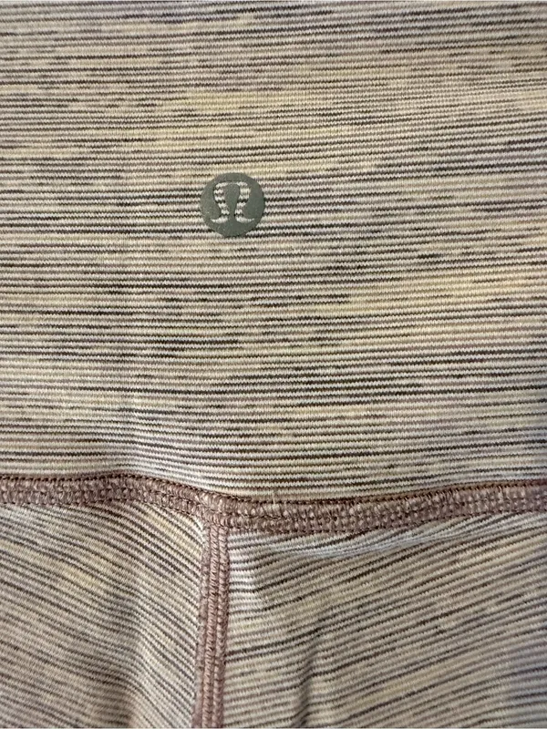 lululemon athletica Light Lavender Ribbed Leggings - Image 5