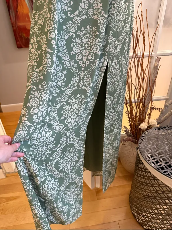 ✨Abercrombie & Fitch Green Maxi Dress XS✨ - Image 3
