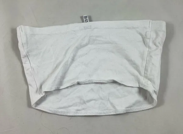 MD Divided mid riff White cotton Tube - Image 2