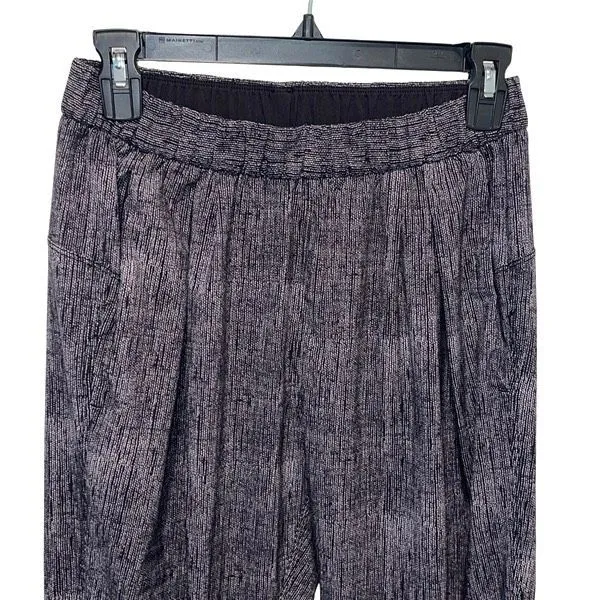 Lululemon Rollin' With My Omies Pant Joggers Burlap Texture Black Dune/Black Siz - Image 3