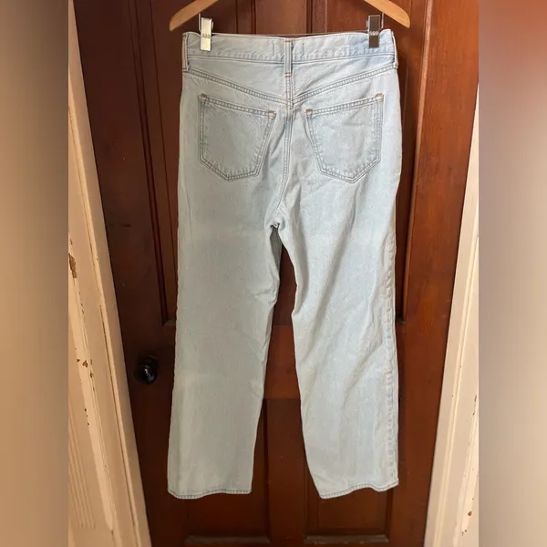 Abercrombie & Fitch women's 6R / 28 high rise loose jeans - Image 4