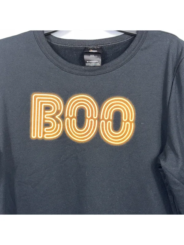 Hyde & Eek Boo Halloween Sweatshirt Women’s M - Image 2