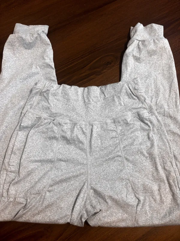 Gray Shein Joggers - Image 2