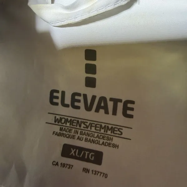 Honda Elevate Women's XL‎ White Full Zip Windbreaker Jacket Lightweight - Image 5