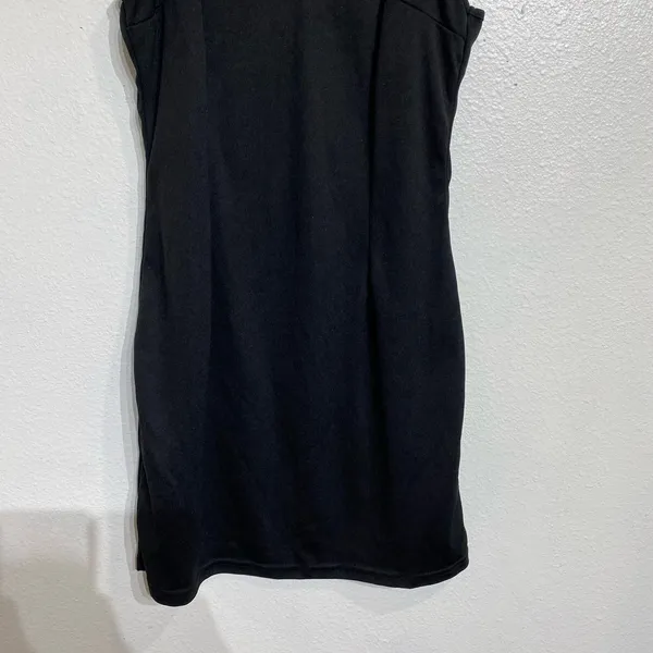 Missguided Black V-Neck Cami Mini Slip Dress Sz 6 NWT - Image 4