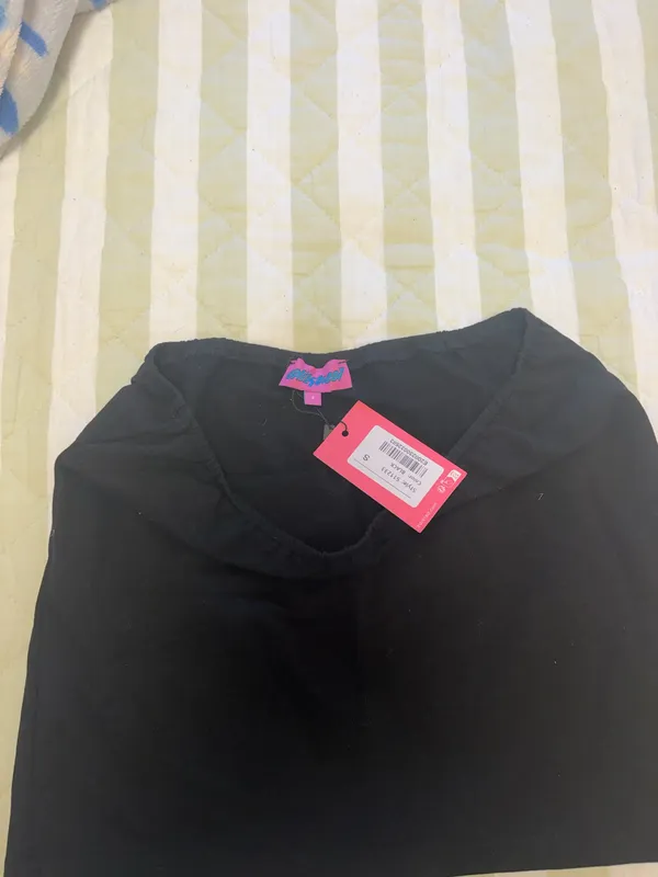 Edikted Black Mini Skirt - Image 2