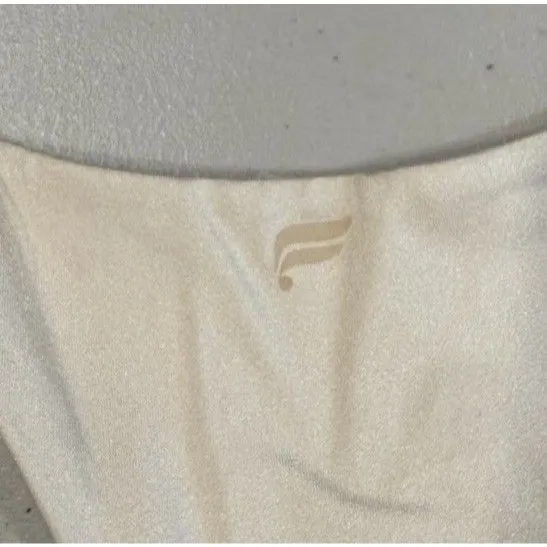 Fabletics Sports Bra Womens Large* Beige Stretch Gym Yoga Active Athletic Tennis - Image 3