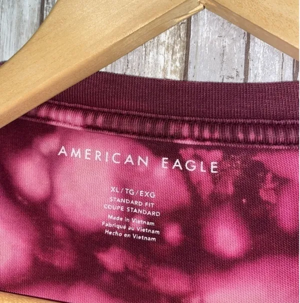 American Eagle Pink Dye Muscle Tee •XL - Image 4