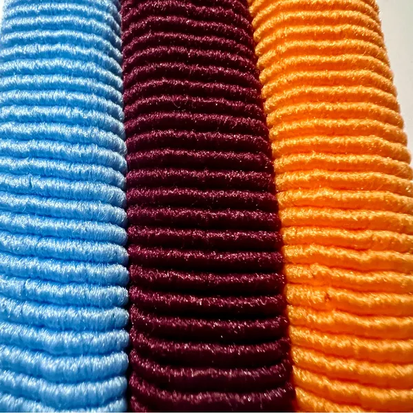 FP Movement Pony Tail Holders, 3 Hair Ties, Blue and Purple and Orange, NWT - Image 3