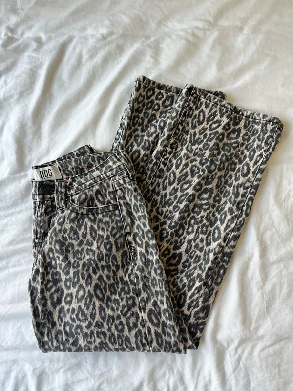 Urban Outfitters Leopard Jeans - Image 3