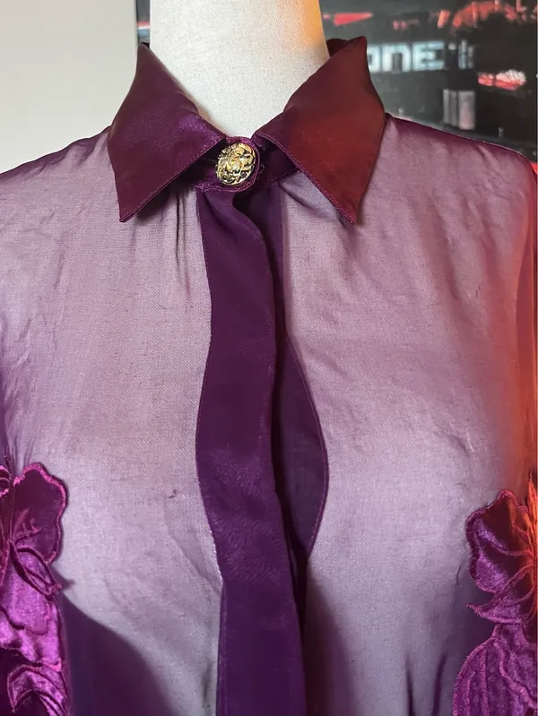 Womens M/L Vintage Victoria's Secret long sleeve nightgown - Image 7