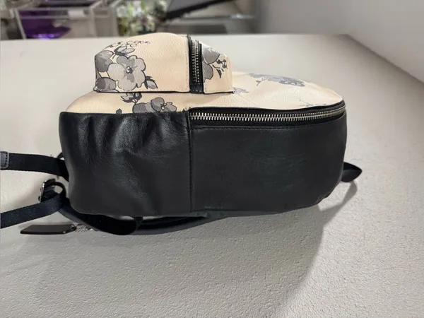 Coach Charlie Backpack Fairy Tale Floral Print Backpack - Image 4