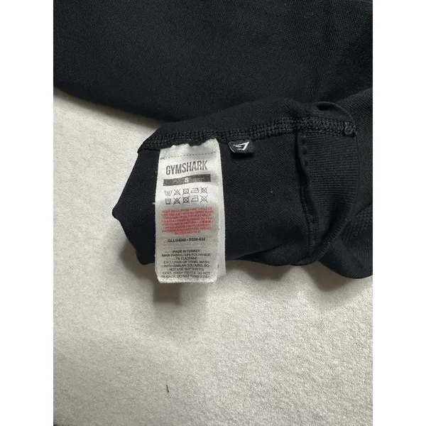 Gymshark Black High-Rise Seamless Leggings – Size Small - Image 2