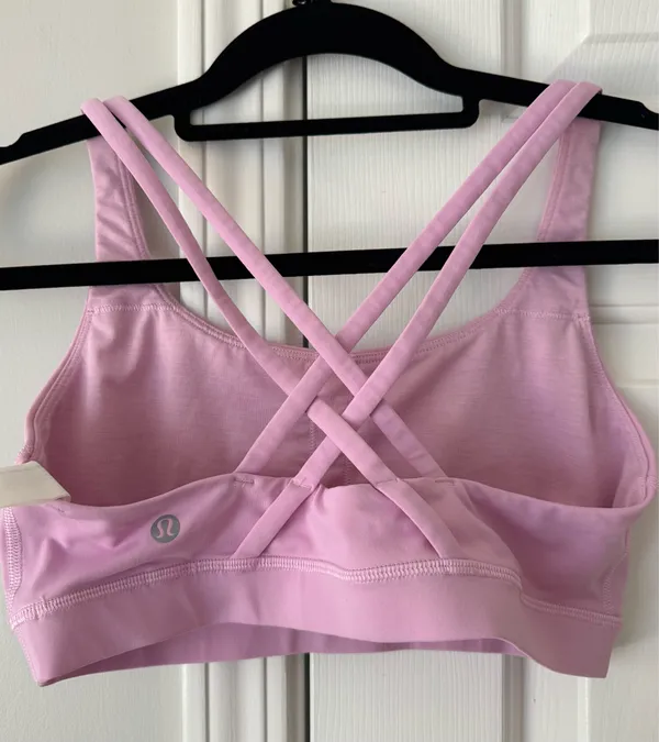 Lululemon X Soul Cycle Free To Be Visit Bra Longline, Size 8 - Image 3