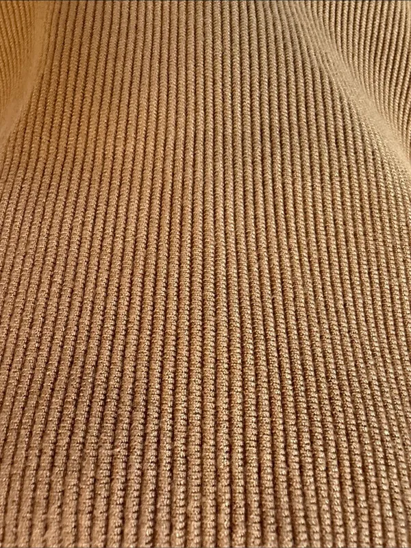 Abercrombie & Fitch Brown Ribbed Crisscross Back Tank Top Size XXL - Image 5