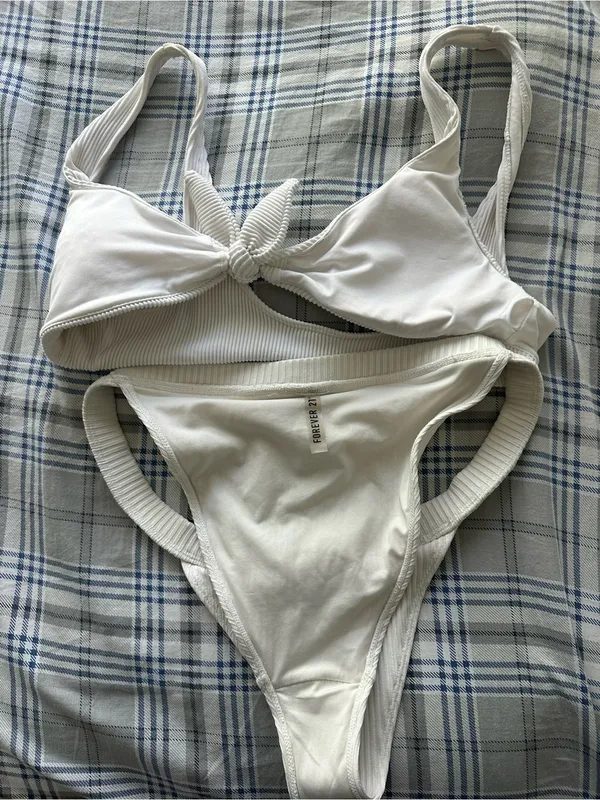 Forever 21 White bikini - Image 4