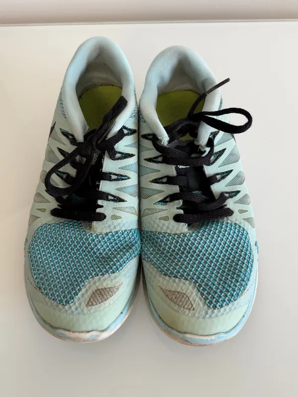 Nike Free 5.0 Blue Sneakers Size 6.5 - Image 7