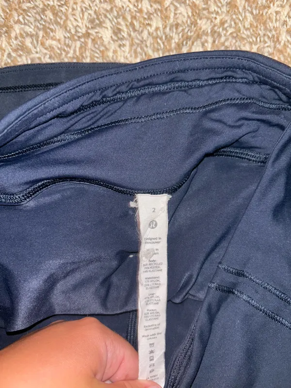 Navy Lululemon skirt size 2  - Image 5