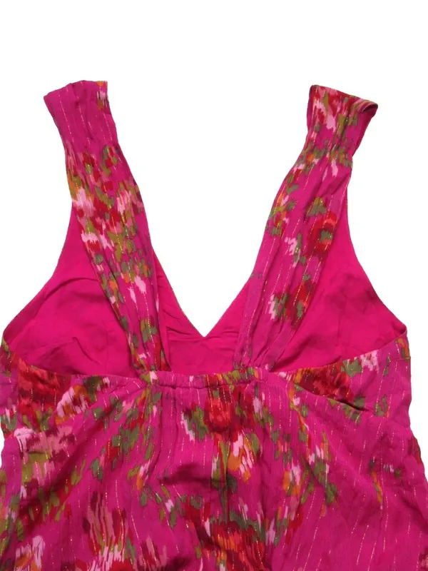 NWT Sezane Titania in Helena Fuchsia Pink Maxi Tank Dress 36 / US 4 - Image 12