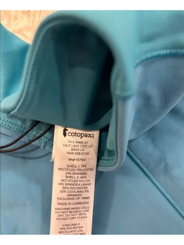 Cotopaxi Verso Hiking Leggings XS Blue Trail Tights NWT - Image 3
