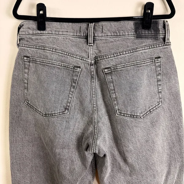 Abercrombie‎ & Fitch The Baggy Low Rise Curve Love Grey Jeans 29/8 Regular - Image 5
