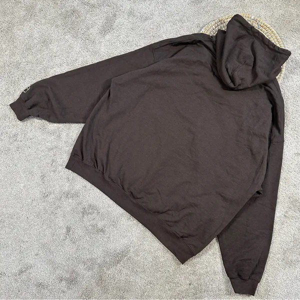 Lonely Ghost Women’s Sweatshirt Hoodie Pullover It’s Cool To Care 2021 Brown XXL - Image 9