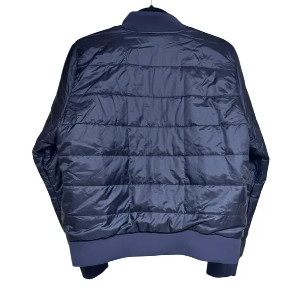 Lululemon Non-Stop Bomber Jacket Reversible Black Women's Size‎ 12 - Image 9