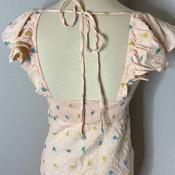 By‎ Anthropologie Scallop Baby Midi Dress - Image 12