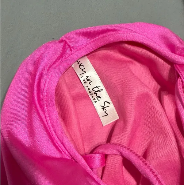 Lucy in the Sky Mini Dress Pink - Image 5