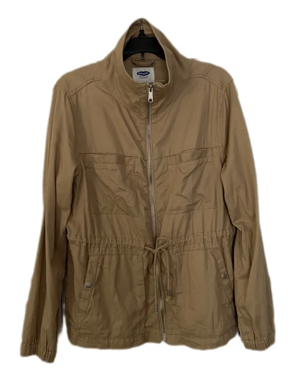 Old Navy Tan Drawstring Utility Field Jacket - Image 2