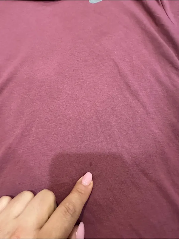 Nike Pink Short Sleeve Dri-FIT Athletic Tee - Image 3