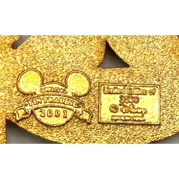 Disney Daisy Duck Christmas 2001 Pin LE 3500 Beautiful Daisy Moving Arm Mirror - Image 4